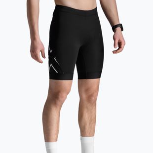 Triathlon-Shorts Herren 2XU Core Tri 8" black/white