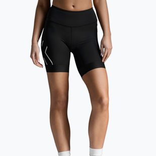 Triathlon-Shorts Damen 2XU Core Tri 6" black/white