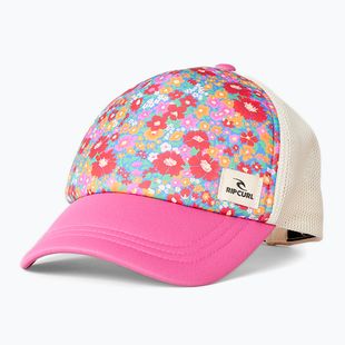 Damen Rip Curl Mixed Yardage Trucker Kappe rosa