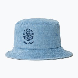 Frauen Rip Curl gemischte kurze Krempe Bucket mittelblau Hut
