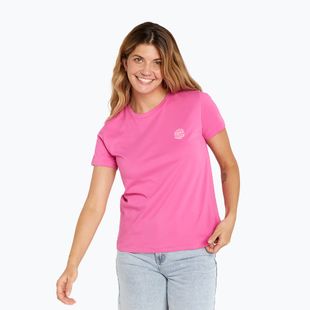Rip Curl Frauen Re-Entry Crew heißes rosa t-shirt