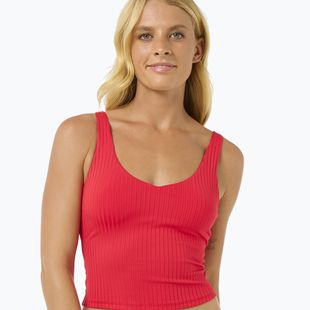Rip Curl Premium Surf Tankini Oberteil Hibiskus rot