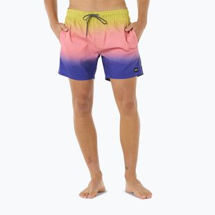 Men's Rip Curl Laze Fade Volley Badeshorts wild berry