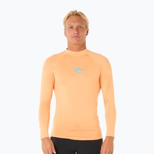 Herren Rip Curl Waves UPF Performance Mandarin Zest Schwimmen Longsleeve