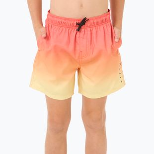 Rip Curl Fade Volley Kinder-Badeshorts Wassermelone