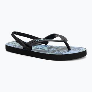 Rip Curl Grom Energy Bloom Kinder-Flip-Flops schwarz/blau