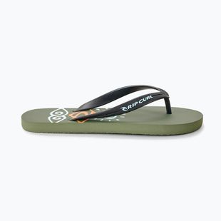 Kinder Flip-Flops Rip Curl Sessions Bloom Open Toe olive