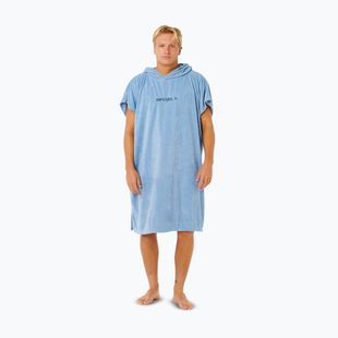Herrenponcho Rip Curl Brand Hooded faded denim