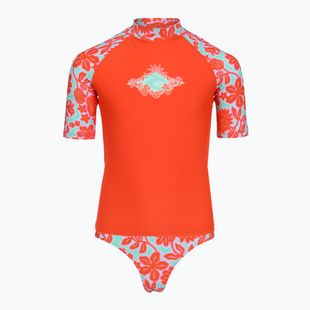 Kinder-Badeanzug zweiteilig Rip Curl Sunshine Squad 3P Set bright red