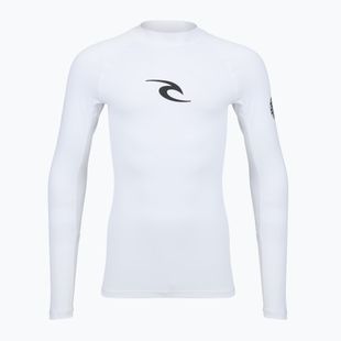 Herren-Bade-Longsleeve Rip Curl Waves Upf Perf white