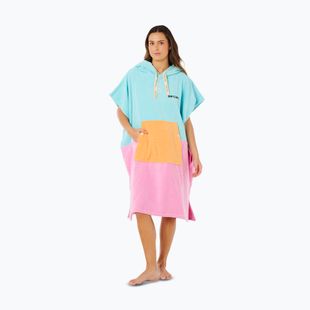 Poncho für Damen Rip Curl Premium Surf Hooded Towel light sea blue