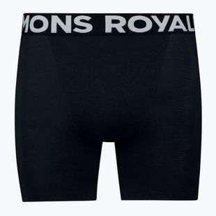 Herren Thermo-Boxershorts Mons Royale Hold 'em Merino schwarz