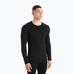 Herren Thermoaktivshirt icebreaker 260 Tech Crewe black
