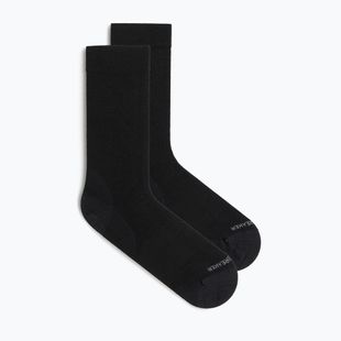 Damensocken Icebreaker Lifestyle Fine Gauge Crew black