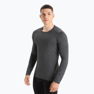 Herren Thermoaktivshirt icebreaker 200 Oasis Crewe gritstone