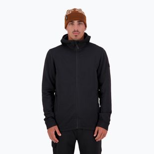 Sweatshrit Hoodie Herren Mons Royale Arcadia Merino Fleece Hoody black