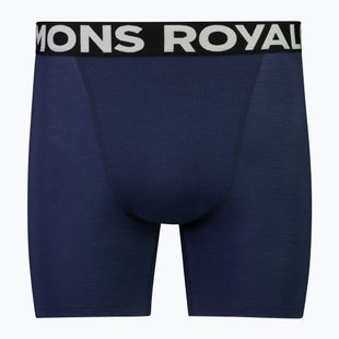 Herren Thermo-Boxershorts Mons Royale Hold 'em Merino Mitternacht