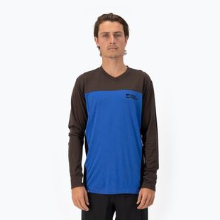 Thermoactives Longsleeve Herren Mons Royale Redwood Enduro VLS cedar/ cobalt/ black