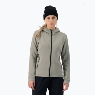 Damen Sweatshirt Hoodie Pullover Mons Royale Arcadia Merino Fleece Hoody dried sage