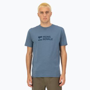 Herren Mons Royale Icon Kobold blau t-shirt