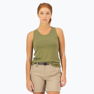 Thermisches aktives Damen-Tank-Top Mons Royale Zephyr Tencel Tank fern