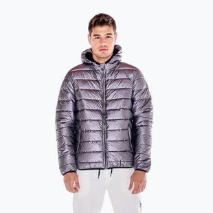 Herrenjacke LEONE 1947 Work Freizeit silber glänzend