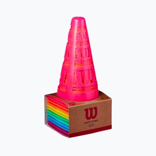 Wilson Safe Cones Trainingskegel 12 Stück. WR8408701
