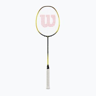 Badmintonschläger Wilson Fierce 570 gold/white