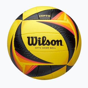 Volleyball Wilson OPTX AVP VB Game black/yellow Größe 5