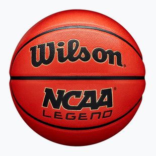 Basketball Wilson NCAA Legend orange/black Größe 6
