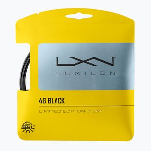 Tennissait Luxilon 4G 125 Set 12,2 m black