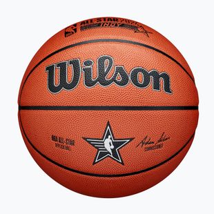 Wilson 2024 NBA All Star Replica Basketball braun Größe 7
