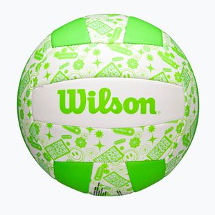 Volleyball Wilson Stamp green/white Größe 5