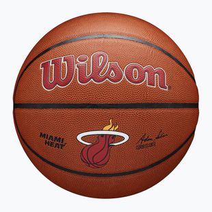 Basketball Wilson NBA Team Alliance Miami Heat brown Größe 7