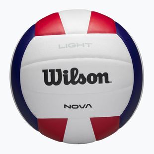 Volleyball Nova Light white/red/navy Größe 5