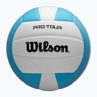 Volleyball Wilson Pro Tour sky blue/white Größe 5