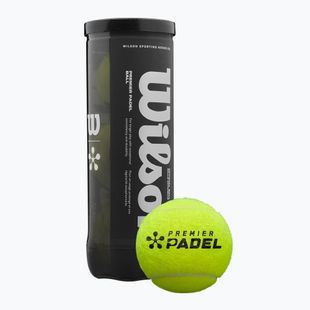 Padel-Bälle Wilson Premier Padel 3 Stk. yellow
