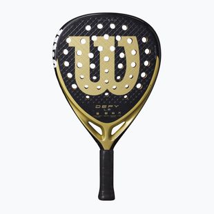 Padelschläger Wilson Defy LS black/ gold