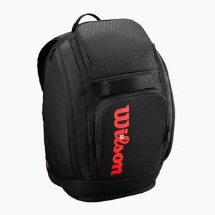 Tennis Rucksack Wilson Clash V3 Super Tour black/ infrared