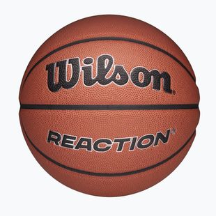 Basketball Wilson Reaction Pro brown/silver Größe 7