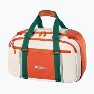 Wilson Roland Garros Small Duffel Tennistasche 2026 cream/clay/green