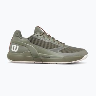 Herren-Tennisschuhe Wilson Rush Pro 5 vetiver/tofu/caramel cafe