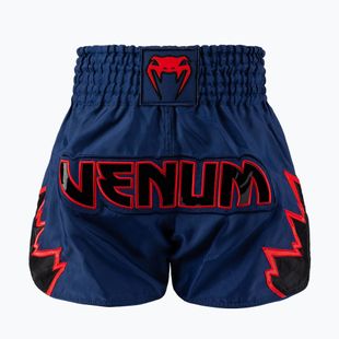 Herren-Trainingsshorts Venum Inferno Muay Thai royalblau/rot/schwarz