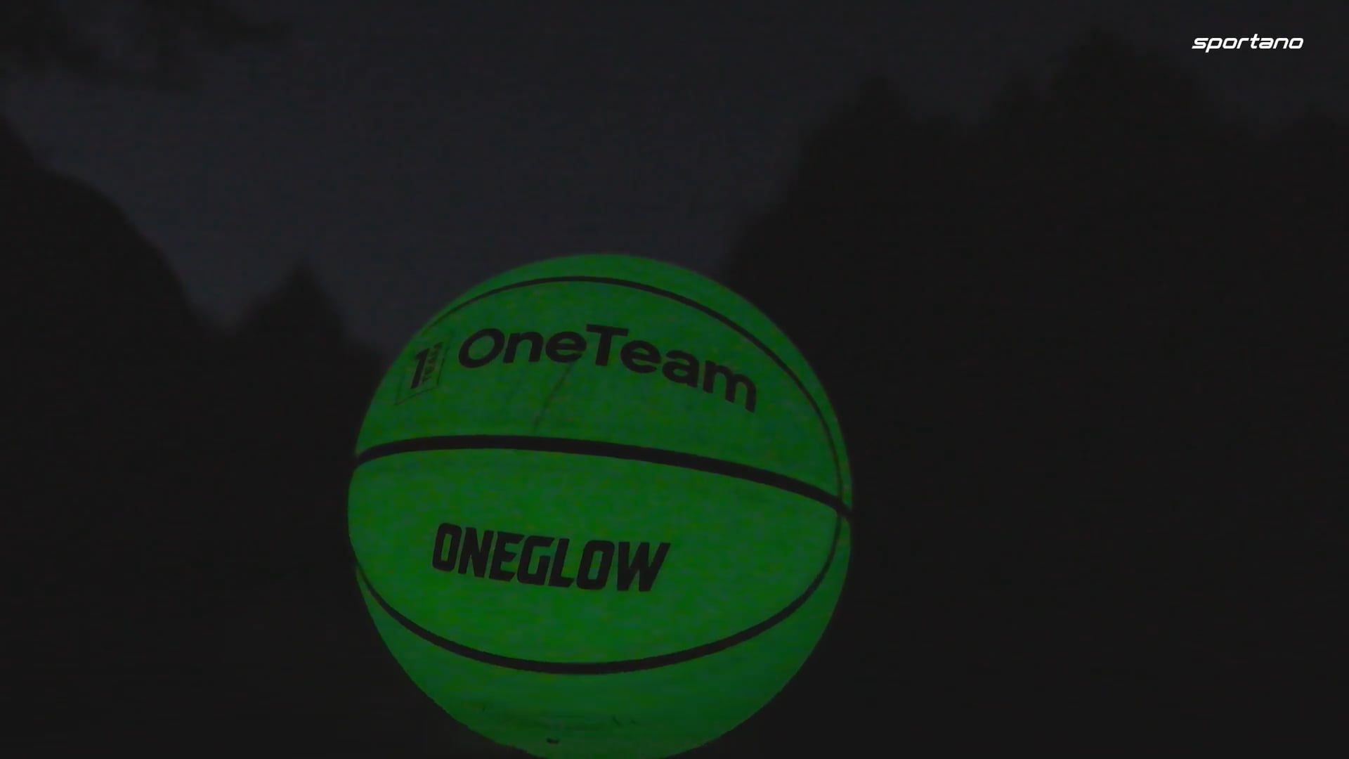 OneTeam Basketball Leuchtend schwarz