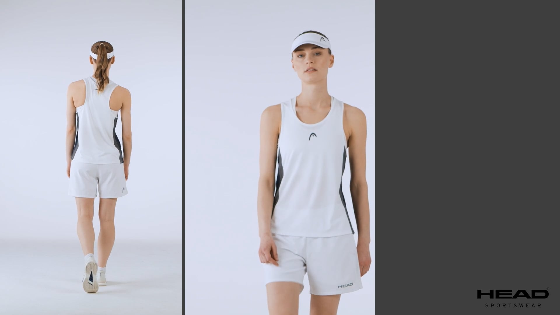 Tennis Tank Top  Damen HEAD Club 25 Tech Tank Top W white