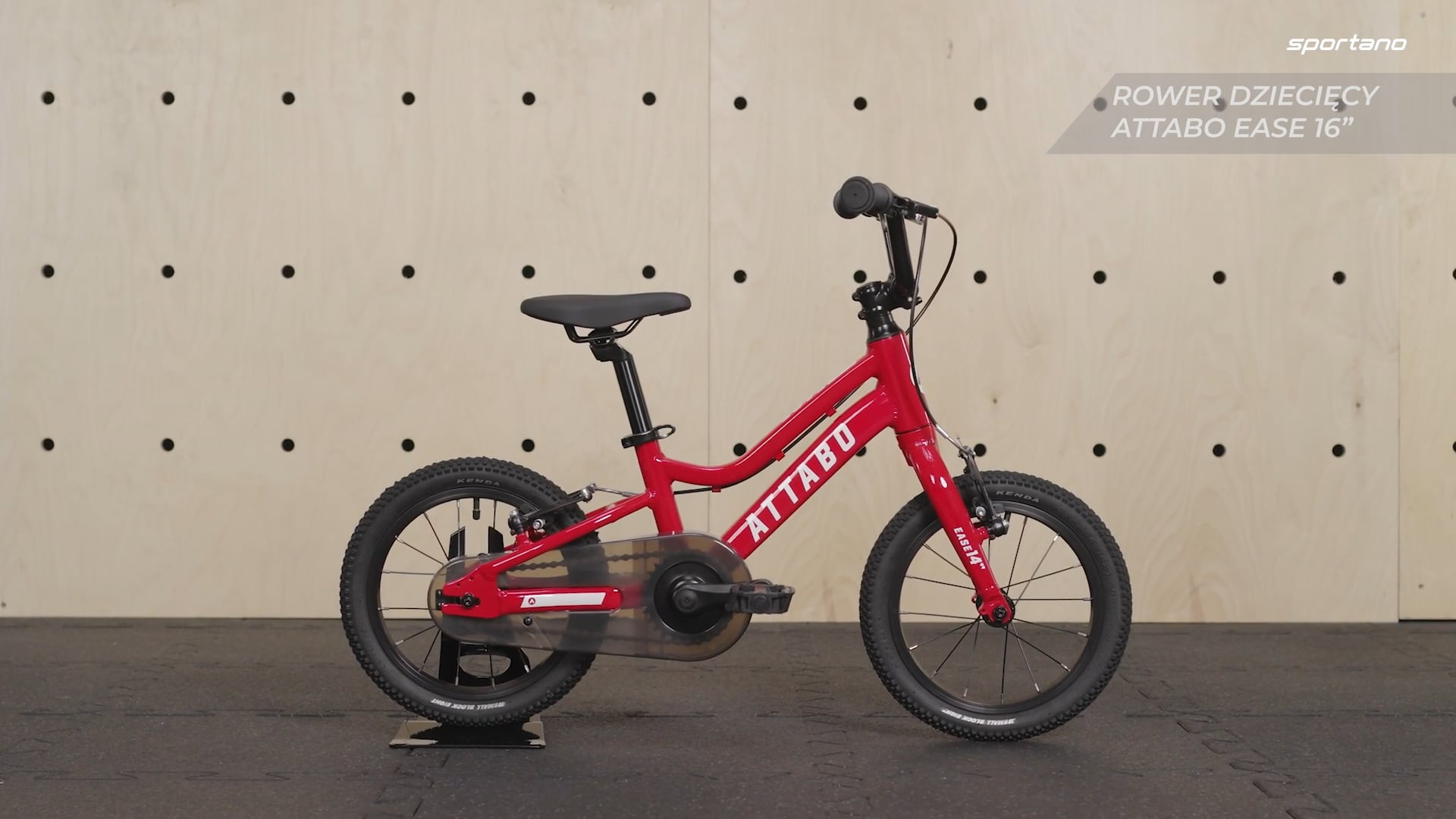 Kinderfahrrad ATTABO EASE 16" rot