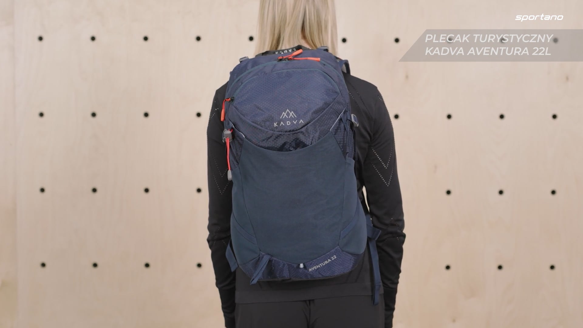 KADVA Aventura 22 l Wanderrucksack stahlblau