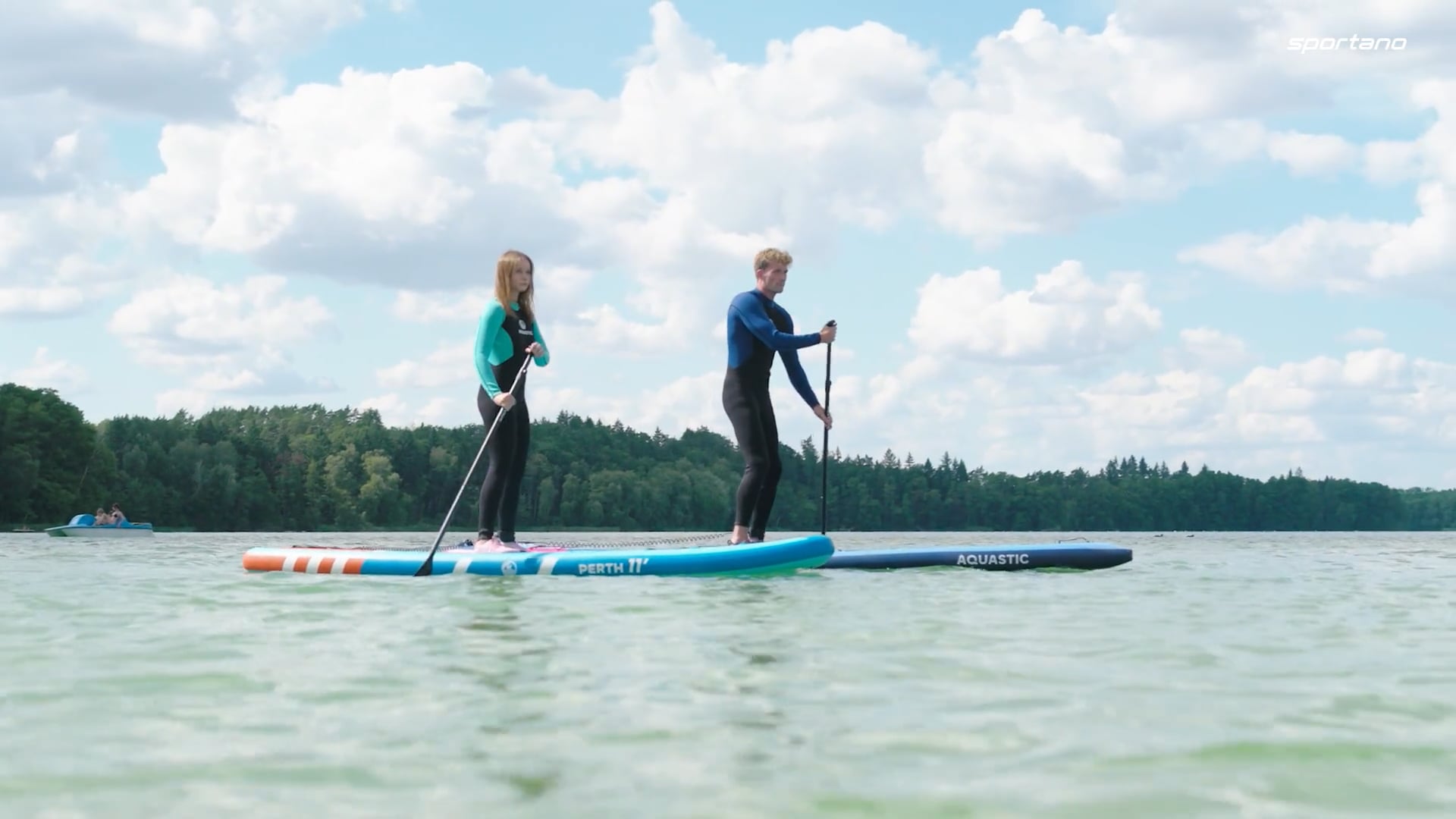 SUP AQUASTIC Touring Pro 14'0" dunkelblau