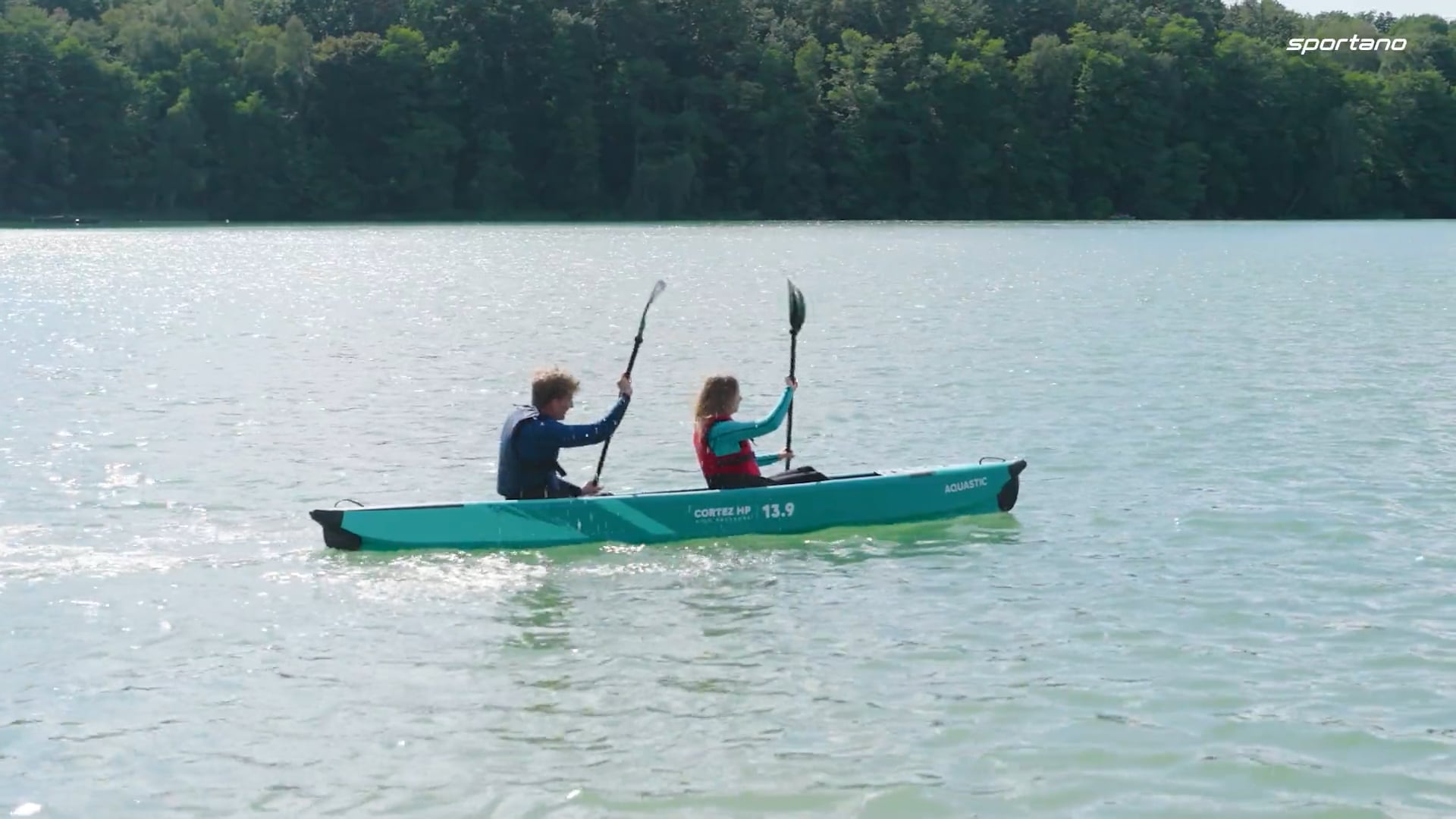 AQUASTIC Monroy 14'0" 427 cm blau Kajak/SUP Hybrid