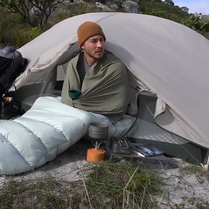 Naturehike Fireworks Ultraleicht-Schlafsack Liner grün